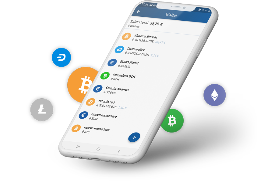 Bit2Me App auf deinem Telefon